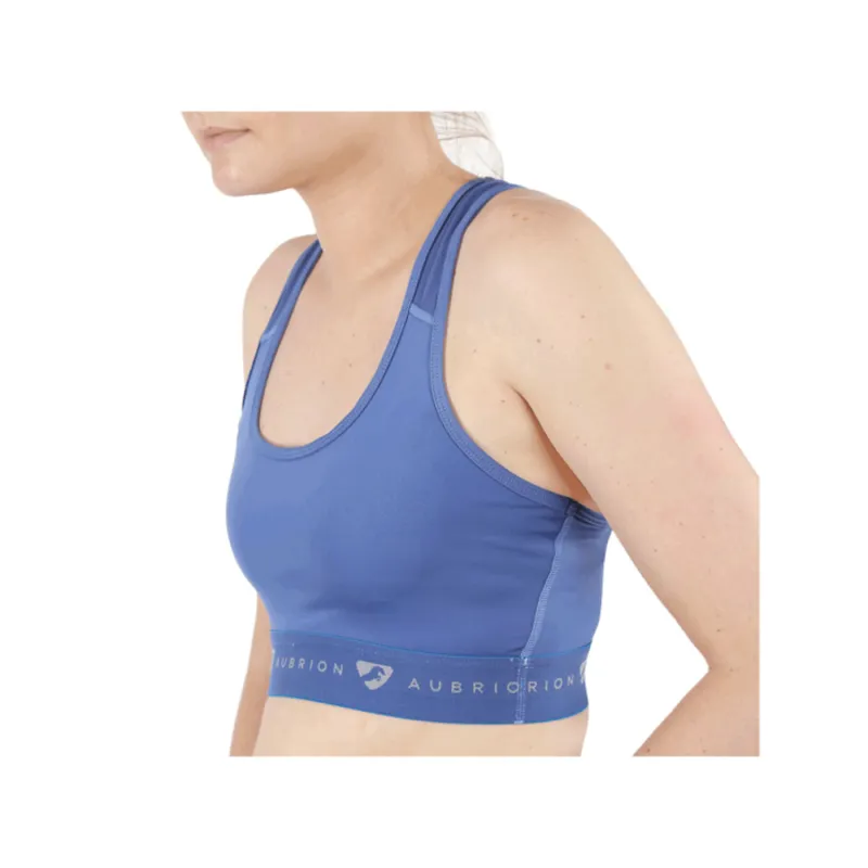 Shires Aubrion Ladies Sierra Sports Bra - Blue